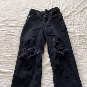 Black baggy jeans. Brand is target
